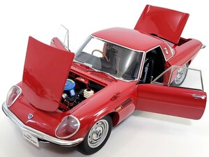 ★希少★AUTOart オートアート ミニカー 1/18 MAZDA マツダ COSMO SPORT コスモスポーツ レッド 赤 250114