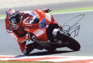 2009年 Casey Stoner ケーシー・ストーナー サイン フォト