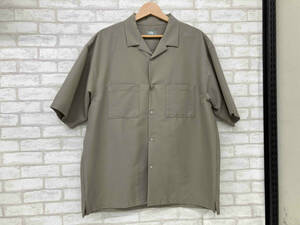 THE NORTH FACE NR22360 Seesucker Vent Mesh Shirt ザノースフェイス　メンズ　Lサイズ　カーキ　グレージュ　半袖シャツ