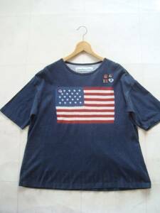 VOTE MAKE NEW CLOTHES ロゴTシャツ sizeS 星条旗 ny