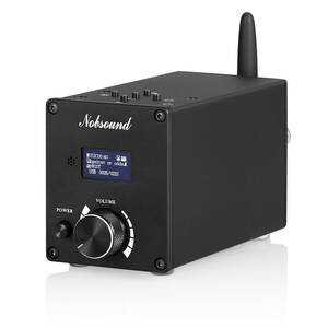 Nobsound HiFi Bluetooth 5.0 デジタルアンプ USB プレーヤー ステレオ デスクトップ オーディオアンプ APP 80W（GFJ894-24V）