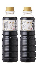 送料無料　鹿児島の甘い醤油　サクラカネヨ 極甘醤油　500ml 2本組　 b