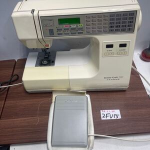 「2FU15」ジャノメ　Sensor Craft 7000 JANOME センサークラフト7000 ジャノメミシン　動作品（241129）