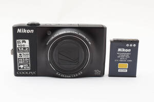 ★動作OK★ Nikon COOLPIX S8000 ブラック　コンパクトデジタルカメラ ニコン クールピックス #0914