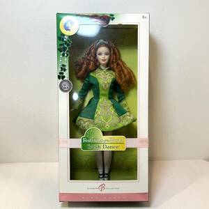 レア★Barbie/バービー人形 Festival of the World Irish Dance ドールオブザワールドアイリッシュダンス ラメ 着せ替え人形 MATTEL AE3105