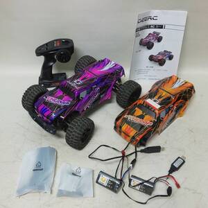 ◆45-2 【現状品/ジャンク】 DEERC 1:10 ブラシレス RC カー 4WD 2.4GHz ラジコン オフロード