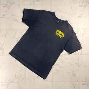 FARTCO ファートコー バックプリントTシャツ 半袖カットソー ブランドロゴ トップス メンズ 黒 ブラック サイズM*QC1102