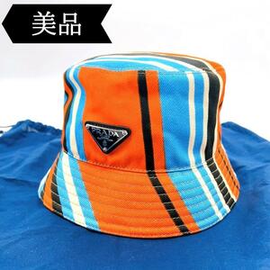 ◇プラダ◇2HC137/XL/バケットハット/帽子/ブランド