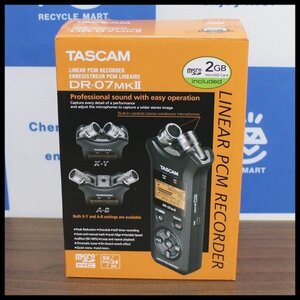 中古・美品 TASCAM タスカム DR-07MKII ICレコーダー リニアPCMレコーダー