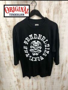 テンダーロイン tender ボルネオスカル Tシャツ 7分袖 tee