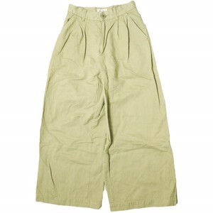 Steven Alan スティーブンアラン 日本製 COTTON CHINO BAGGY PANTS コットンチノバギーパンツ 8214-299-0355 M BEIGE 2タック g17779