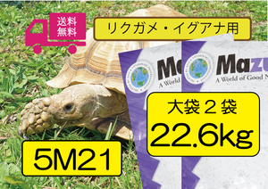 【SALE大特価】★【マズリMazuri】5M21 トータスダイエット リクガメ用フード　8ｋｇ リクガメ、イグアナ用