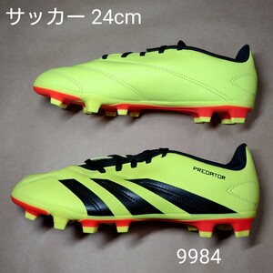 サッカースパイクシューズ 24cm アディダス adidas PREDATOR CLUB L FxG J 9984