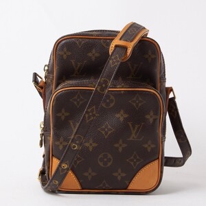 Louis Vuitton ルイヴィトン アマゾン モノグラム ショルダーバッグ サコッシュ M45236 PVC ヌメ革 レザー メンズ レディース 斜め掛け