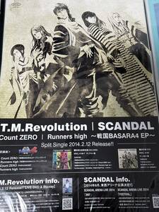 SCANDAL TOMOMI MAMI RINA HARUNA ポスター　非売品