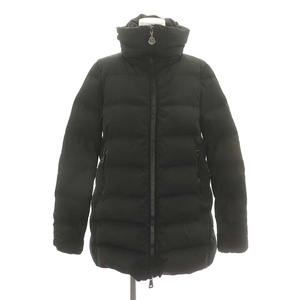 モンクレール MONCLER PETREA ペトレア ダウンジャケット アウター 総裏地 ジップアップ 0 黒 ブラック /MI ■OS レディース