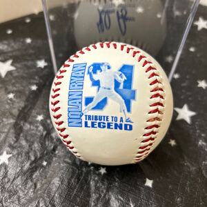 MLB Nolan Ryan Tribute To A Legend Limited Edition Texas Rangers Fotoball ノーランライアン テキサスレンジャース フォトボール