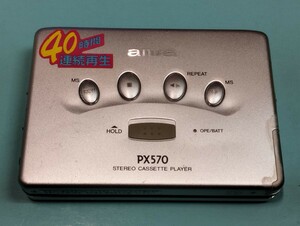 aiwa PX570 ポータブルカセットプレーヤー ジャンク