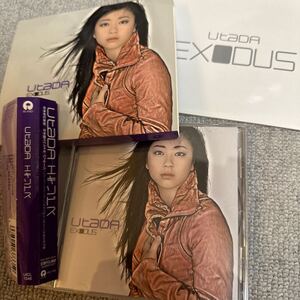 Ｕｔａｄａ／ＥＸＯＤＵＳ 全米デビュー 宇多田ヒカル エキソドス 紙パッケージ スリーブ 帯付き