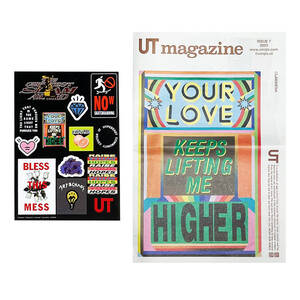 ■ユニクロ UT スケーターコレクション ステッカーシート＋UT magazine■