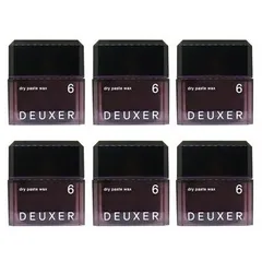 ● 6個セット ナンバースリー デューサー ドライペースト ワックス 6 80g ヘアワックス WAX クレイ 美容室専売 美容室 美容院 サロン 専売 NUMBER THREE NO3