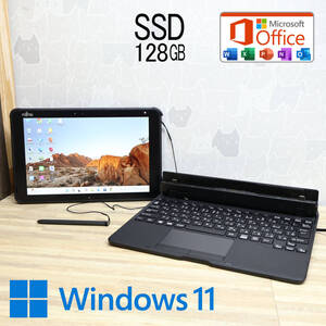 ★超美品 SSD128GB★Q5010/CE Webカメラ TypeC Bluetooth 高解像度 Celeron N4000 Win11 MS Office 中古品 ノートPC★P82270