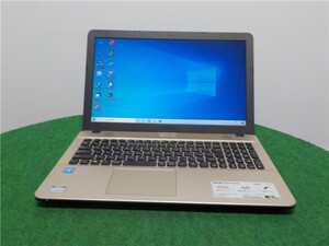 カメラ内蔵/中古/15型/ノートPC/Win10/新品SSD120GB/4GB/CEL　N3060　ASUS　X541S 　MS office2019搭載