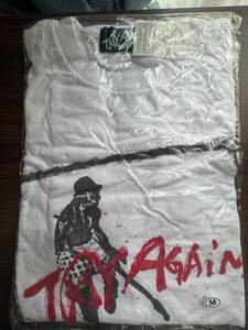 長渕剛　TRY　AGAIN　Tシャツ　未開封品　Mサイズ