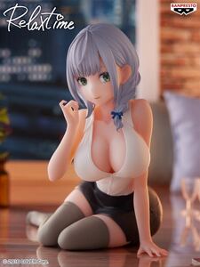 【新品】ホロライブ リラックスタイム #hololive IF Relax time 白銀ノエル Office style ver フィギュア Shirogane Noel 白艾 Figure