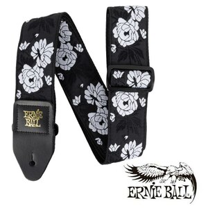 ERNIE BALL 5357 JACQUARD STRAP VANILLA ROSE ギター/ベースストラップ〈アーニーボール〉