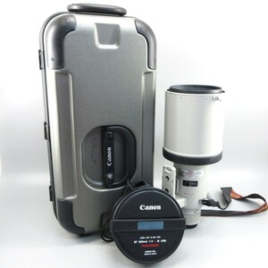 1円〜 Canon キヤノン EF 500mm 1:4 L IS USM ケース付き ※動作未確認 現状品 レンズ 3-2981542【O商品】