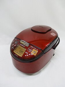 ☆売り切り☆中古品 日立 5.5合 圧力スチーム IH炊飯器 RZ-TS103M ルビーレッド 2020年製