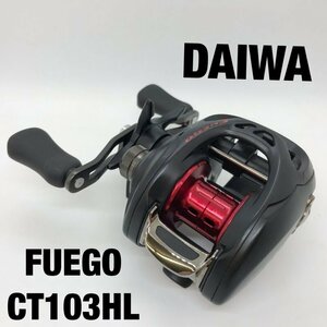 ＤＡＩＷＡ ダイワ 左ハンドル フエゴ ＦＵＥＧＯ ＣＴ １０３ ＨＬ ６．３ ベイト リール バス アウトドア/246