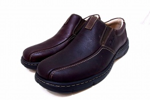 Clarks クラークス EIFFEL レザー シューズ メンズ ・UK6.5、US7.5 ブラウン