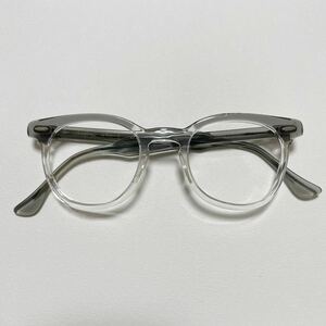 50s BAUSCH LOMB 48/24 B&L WILLY HAWKEYE ボシュロム ジョニーデップ ビンテージ ビンテージメガネ 眼鏡 メガネ サングラス 2トーン