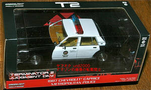 Greenlight ターミネーター 2 1/24 1987 シボレー カプリス ポリスカー The Terminator Chevrolet Caprice Police グリーンライト