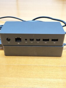 Microsoft Surface Dock マイクロソフト ドッキングステーション model:1661/専用ACアダプター model:1749/USB3.0×4ポート搭載