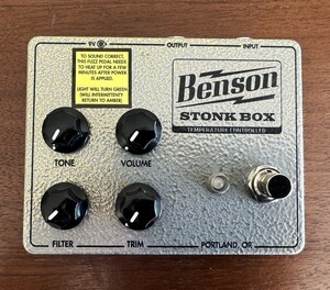 超美品! Benson Amps STONK BOX /Bender MK1 FUZZ/「熱バイアス・コントロール」