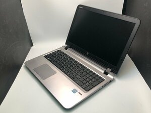 【ハード王】1円～/ノート/HP ProBook450G3/Corei5-6200U/8GB/ストレージ無/3053-D12