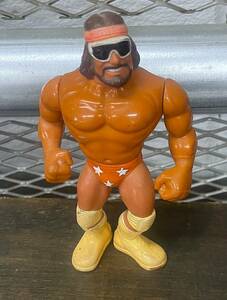 即決 レア ハズブロ HASBRO WWF フィギュア マッチョマン ランディサベージ 1990ブルーカード GALOOB WCW WWE ホーガンショーンマイケルズ