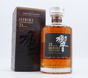 I11305 【未開栓 古酒】 サントリーウイスキー 響 21年 700ml 43% SUNTORY WHISKY HIBIKI 21 Years Old