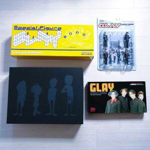 GLAY ③ フィギュア 4箱セット pure soul summer’98・Ｌimited Edition・Ｖerd tour・スペシャル フィギュア 新品 グッズ hisashi teru