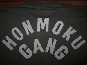 ベイシティ刑事 HONMOKU GANG 小池 リアル Tシャツ 黒 藤竜也 プロハンター 大追跡 横浜 ヨコハマ YOKOHAMA MY SOUL TOWN CITY 本牧 石黒成