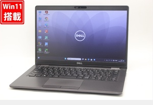 中古 13.3型 DELL Latitude 5300 Windows11 八世代 i5-8365U 8GB NVMe 256GB-SSD カメラ 無線 Office付 中古パソコン 税無 管:1405w