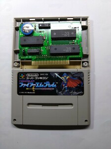 ★スーパーファミコン　ファイヤーエムブレム　紋章の謎　電池交換済み　カセットのみ　動作確認済み　端子クリーニング済み★