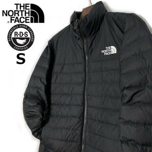 1円～!売切!【正規新品】THE NORTH FACE MINOQUA DOWN JACKET ダウンジャケット US限定 防寒 軽量 ロゴ刺繍 フレアダウン(S)黒 190122-85