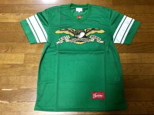 【新品 緑S Supreme ANTIHERO Football Top】 anti hero dog curbs thrasher akira soccer jersey box logo pucci tiffany burberry