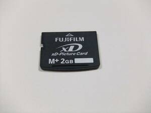 xDピクチャーカード M+ 2GB FUJIFILM フォーマット済み 現状出品 1枚