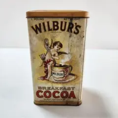 ヴィンテージ　COCOA　空缶　レトロ