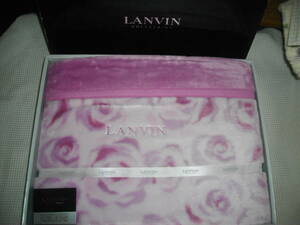 【LANVIN ランバン】　 ニューマイヤー毛布 　★　140x200cm